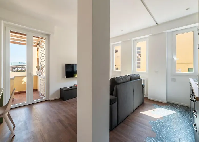 דירה Guesthost - Tiburtina Flats With Terrace