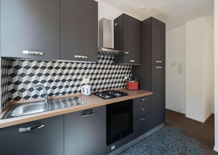 דירה Guesthost - Tiburtina Flats With Terrace